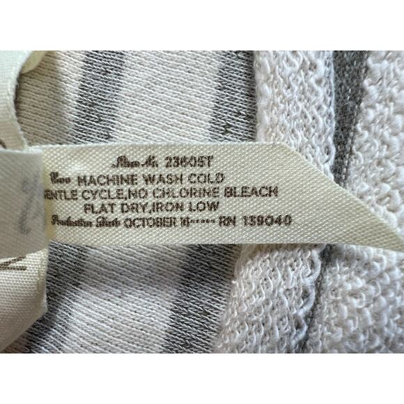 Matilda Jane Classic With A Twist Top Womens Size XS Striped Crochet Lace - Picture 7 of 7